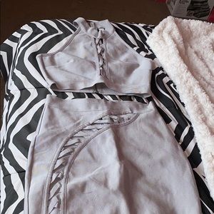 Fashion nova skirt set